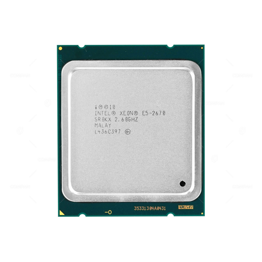 SR0KX INTEL XEON E5-2670 2.6GHZ 8 CORE 20MB L3 CACHE 115W LGA2011